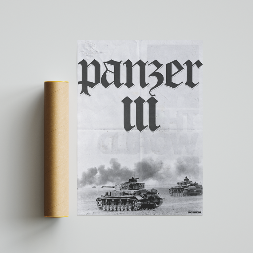 Póster Panzer III