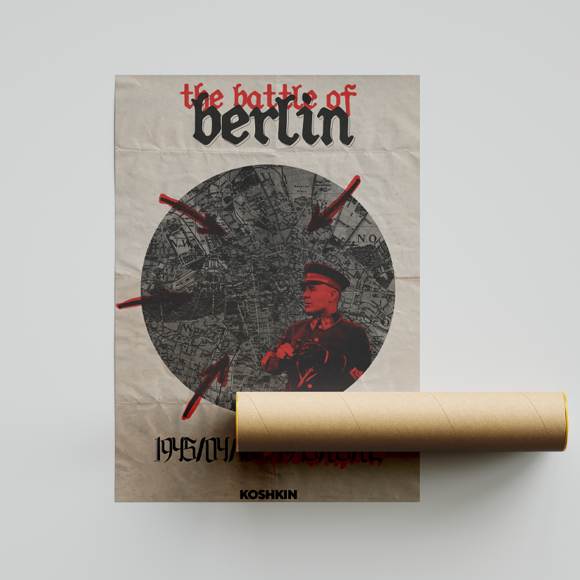 Póster Batalla de Berlín.